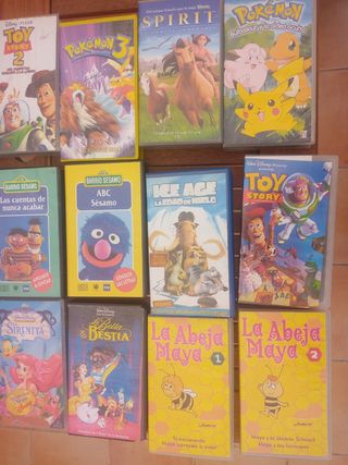 Colección cintas VHS famosas