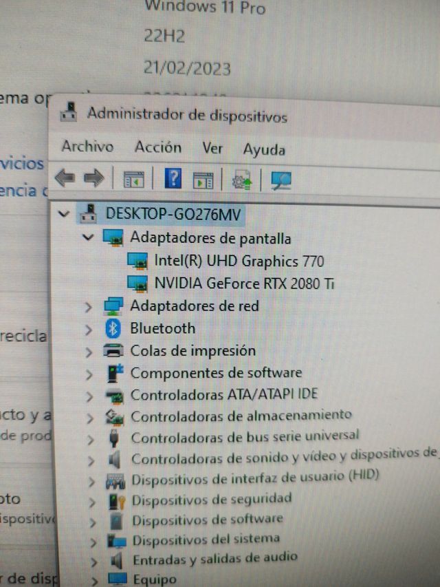 tarjeta gráfica evga 2080ti