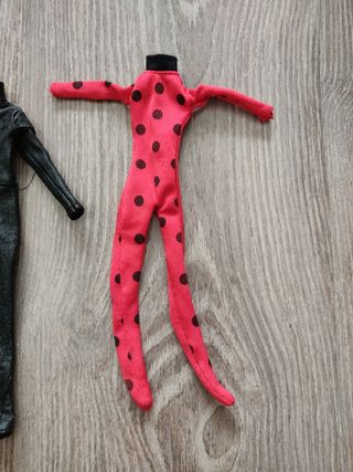 Lote ropa miraculous ladybug y cat noir