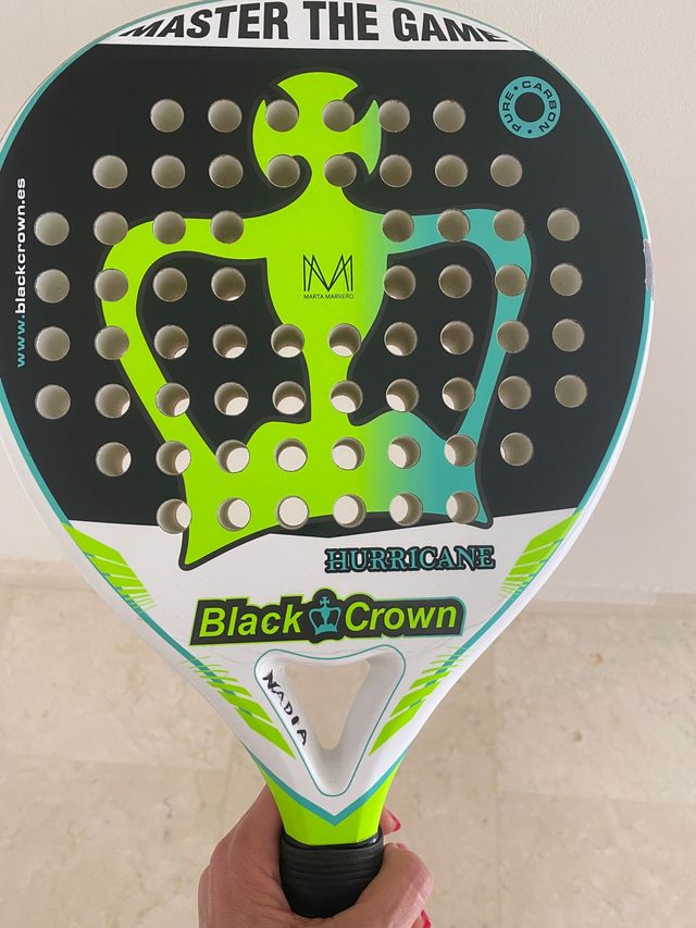 Pala pádel Black Crown