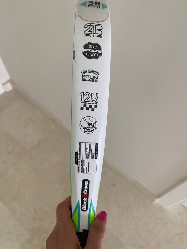 Pala pádel Black Crown