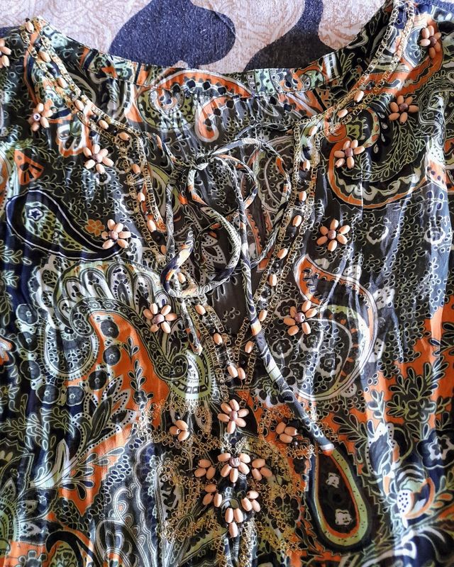 Vestido,camisola o tunica playera talla 36-38.