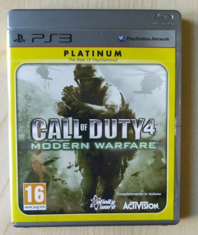 Gioco Playstation 3 Call Of Duty 4 Modern Warfare