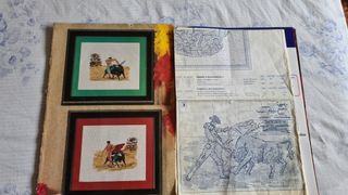 Cuadros n°3 PUNTO DE CRUZ