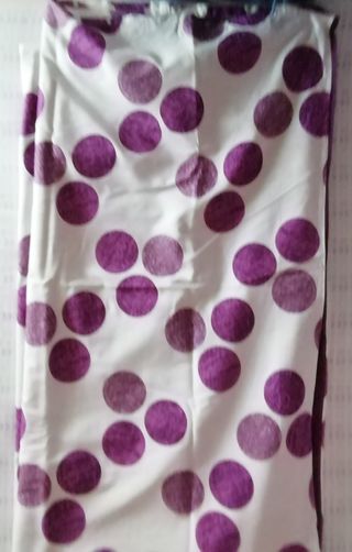 Funda nórdica tonos morados + funda almohadones