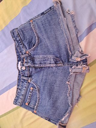 Short tejano ZARA