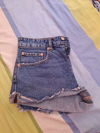 Short tejano ZARA