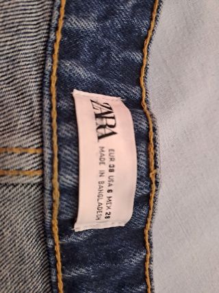 Short tejano ZARA