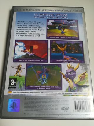 Spyro enter the Dragonfly play station 2