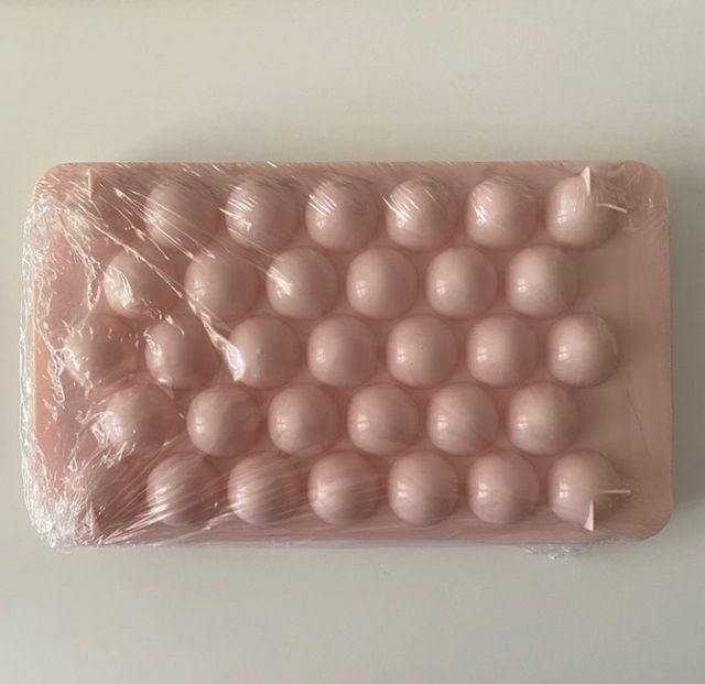 Cubitera para cubitos redondos