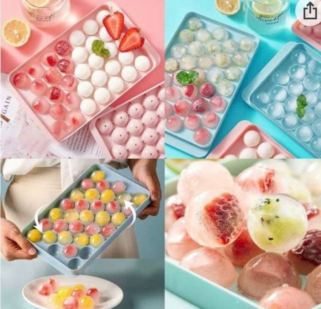 Cubitera para cubitos redondos