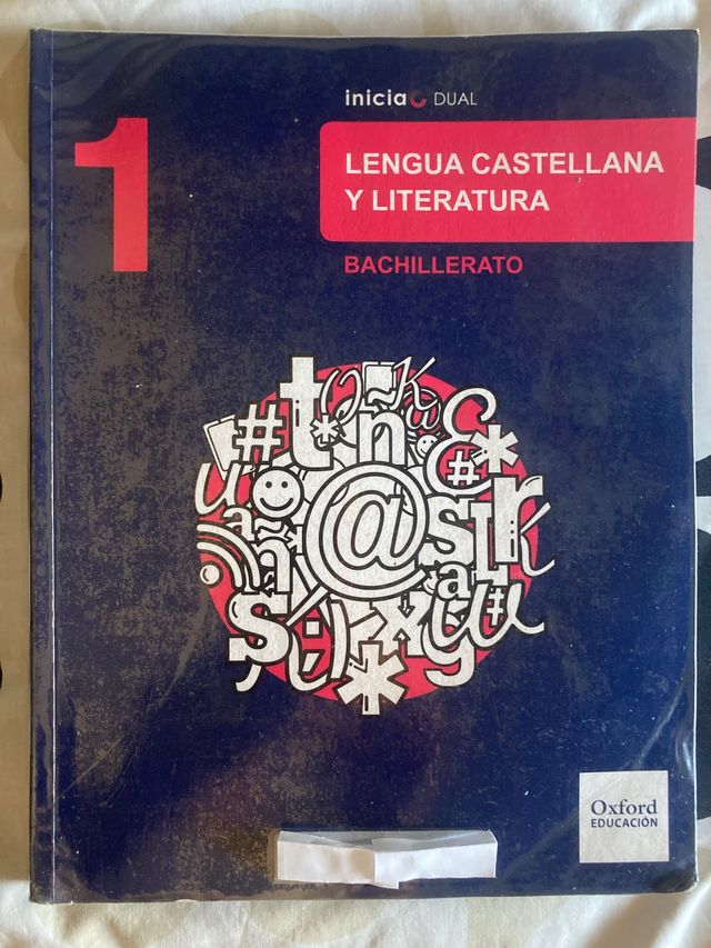 Libro Lengua Castellana y Literatura 1 BACH 