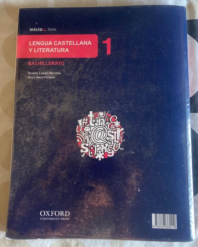 Libro Lengua Castellana y Literatura 1 BACH 