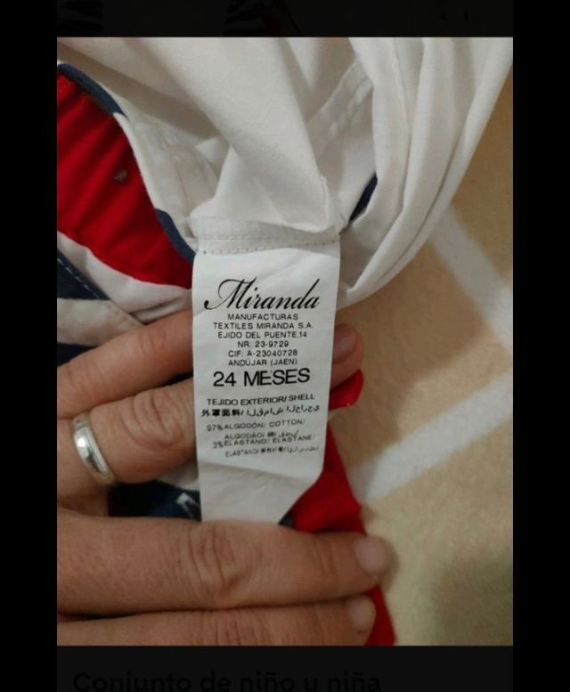 Conjunto 24 meses Miranda