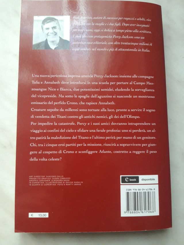la maledizione del titano. Percy Jackson...
