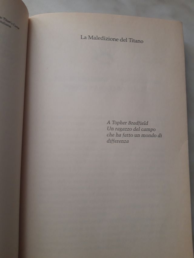 la maledizione del titano. Percy Jackson...