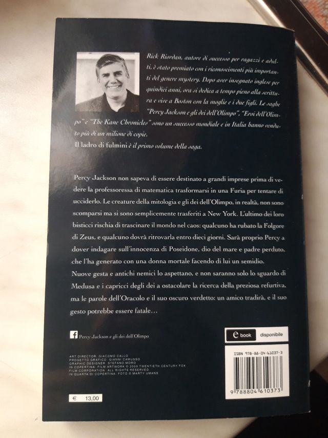 Il ladro di fulmini. Percy Jackson