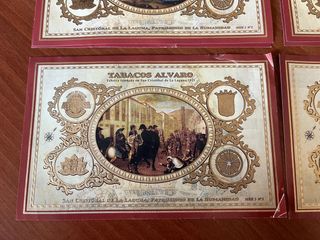 Láminas sobre vitolas Alvaro