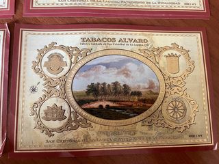 Láminas sobre vitolas Alvaro