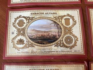 Láminas sobre vitolas Alvaro