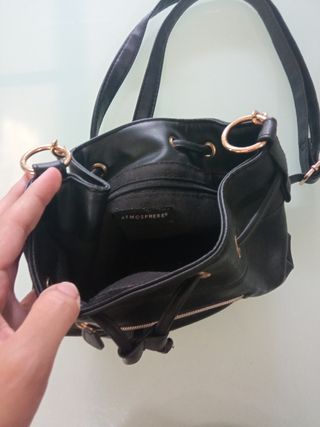 Bolso efecto cuero 