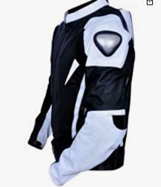 Mono de moto cuero 2 piezas