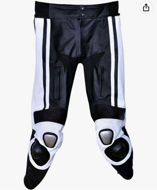 Mono de moto cuero 2 piezas