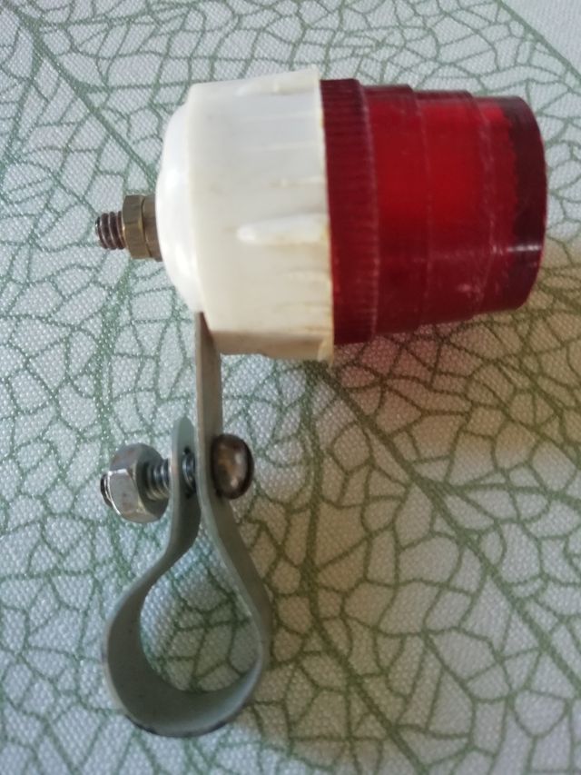 Piloto trasero vintage bicicleta