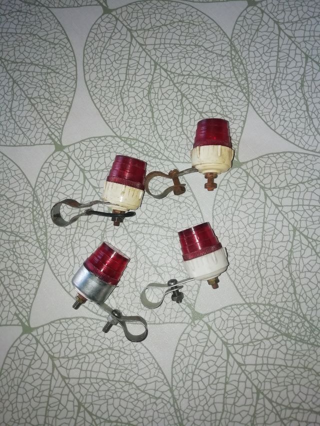 Piloto trasero vintage bicicleta