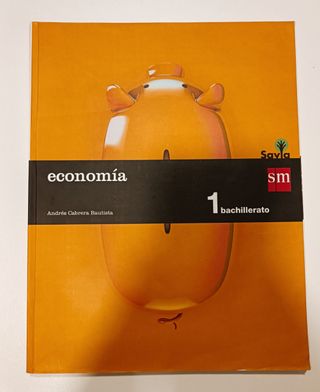 LIBRO 1° BACH - ECONOMÍA - SUBRAYADO LÁPIZ