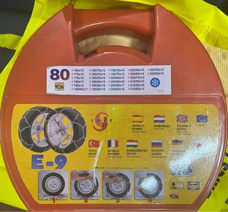 CADENAS NIEVE JOPE E-9.-