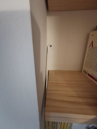 Balda estante de madera de pino