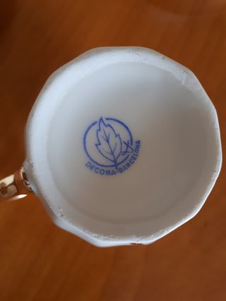 Juego de té/café con filo de oro - 5 servicios