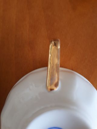 Juego de té/café con filo de oro - 5 servicios