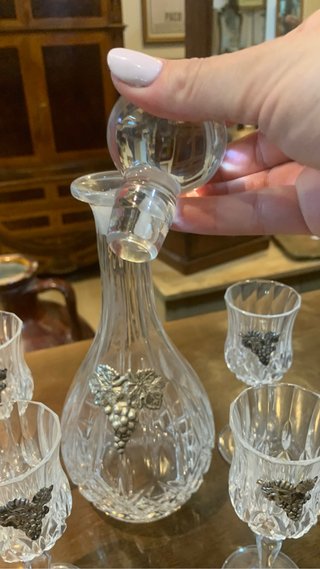 Antico set da liquore