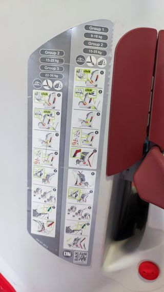 Silla coche Romer Advansafix con isofix