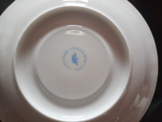 12 tazas con plato, de té