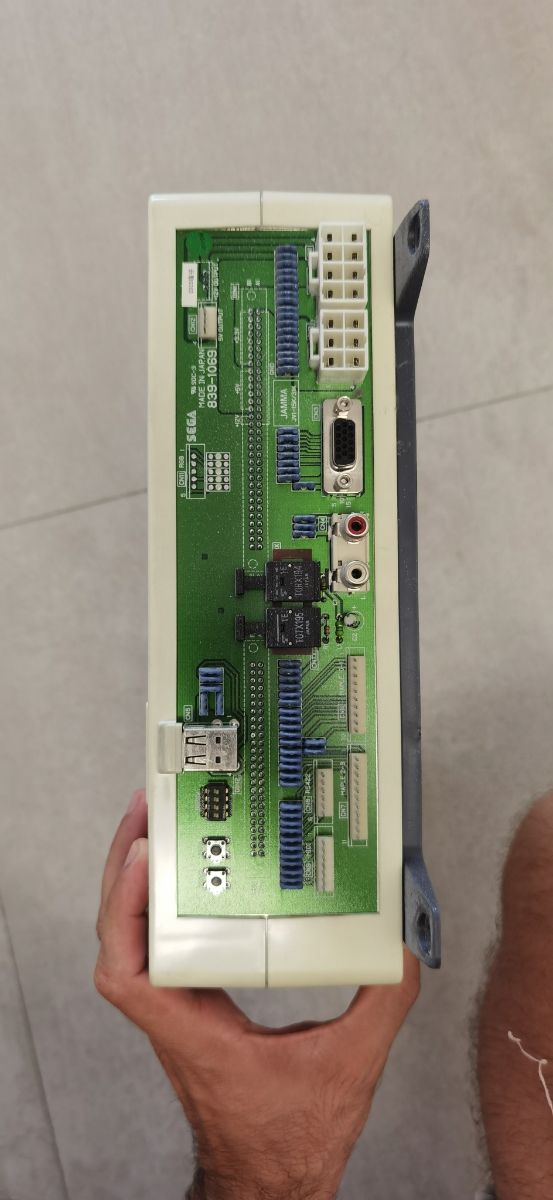 Sega naomi sistema + shootout pool + periféricos