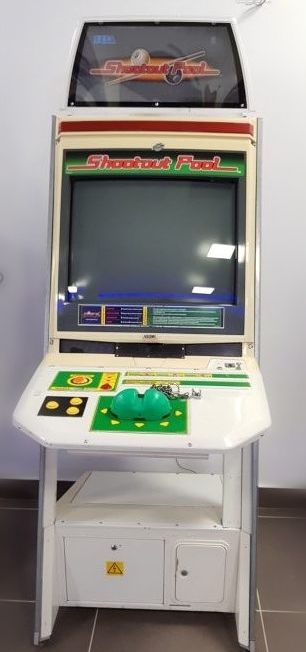 Sega naomi sistema + shootout pool + periféricos