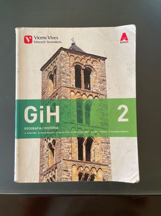 Llibre Geografia i Historia 2 ESO