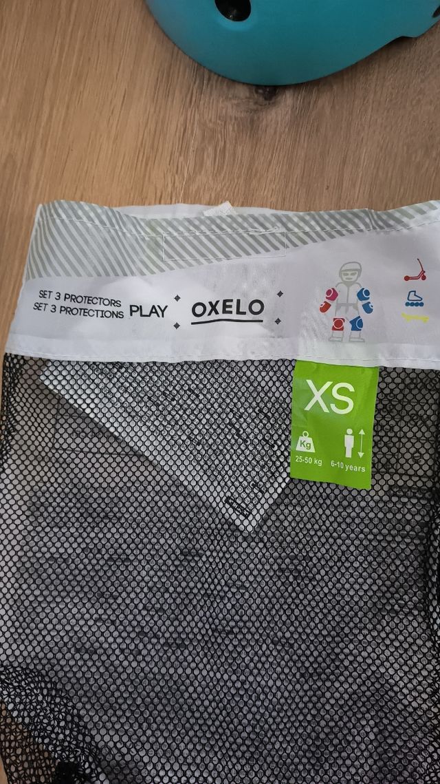 Protecciónes patinaje niños.