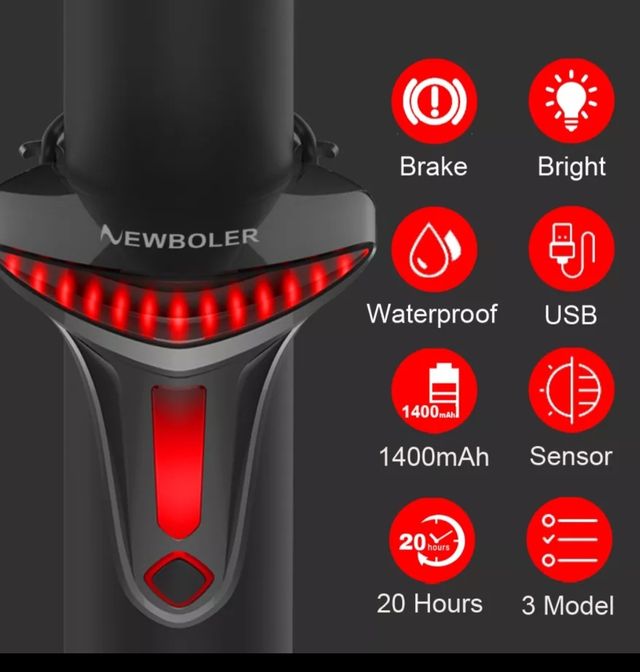 luz trasera Inteligente