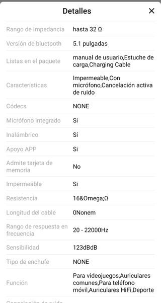 Auriculares inalámbricos