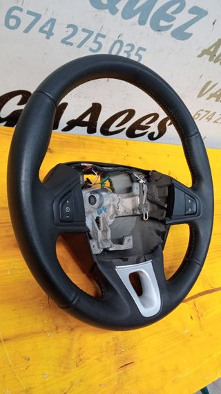 Volante de cuero impecable Renault Scenic III 2012