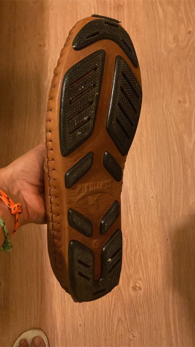 Pikolinos caballero piel marrón