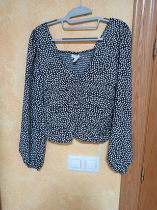 Blusa floral H&M