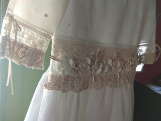 traje de comunión impecable