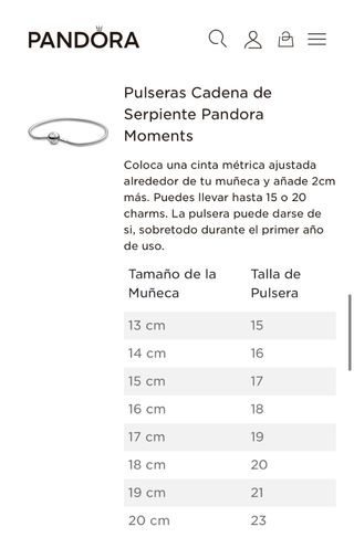 Pulsera PANDORA Moments