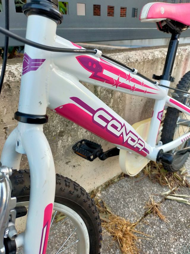 Bici niña 18 pulgadas para 6 años