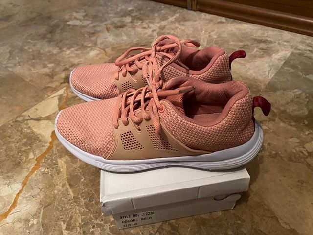 zapatillas deportivas mujer, de color rosa